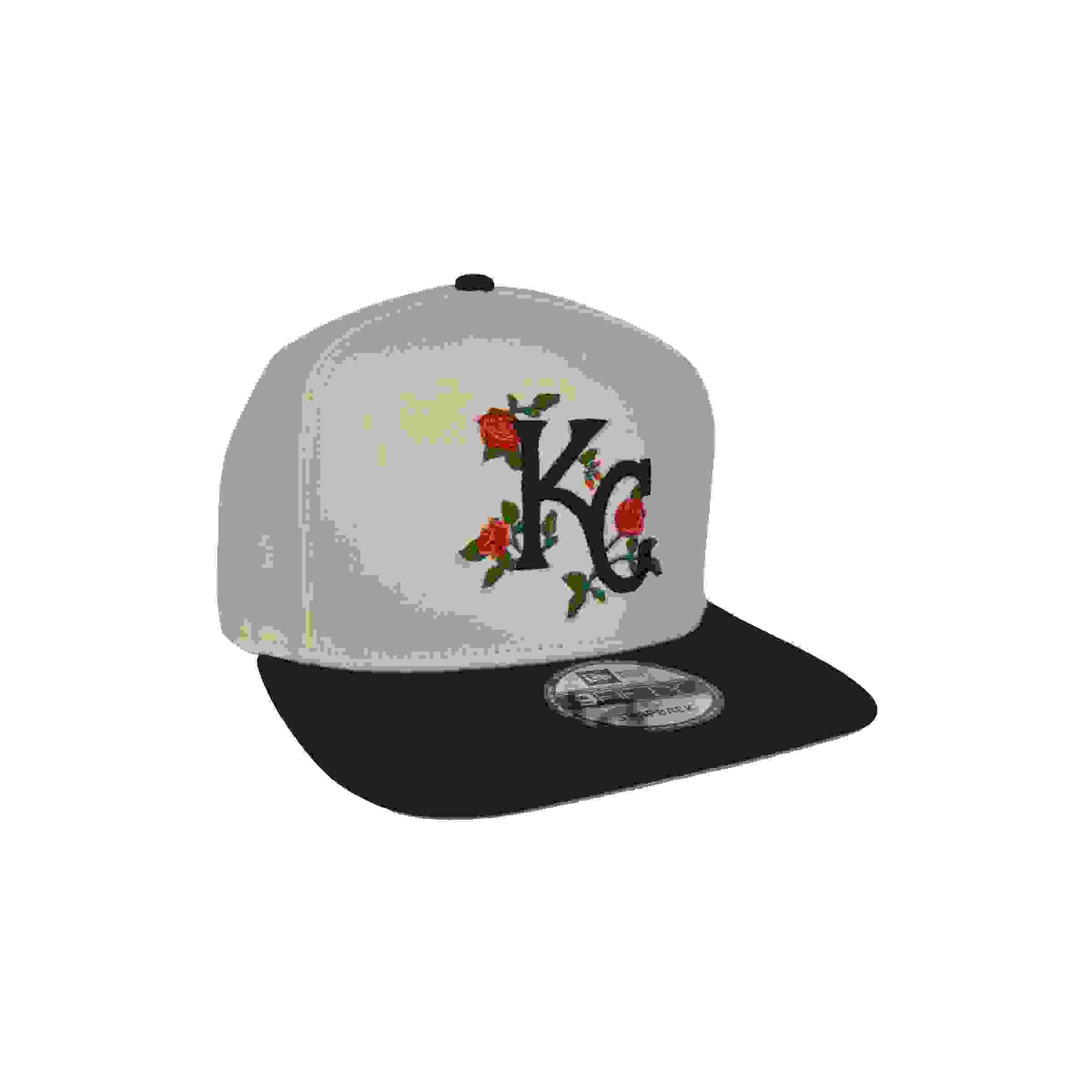 New Era Kansas City Royals 9FIFTY Roses Cream Snapback Hat